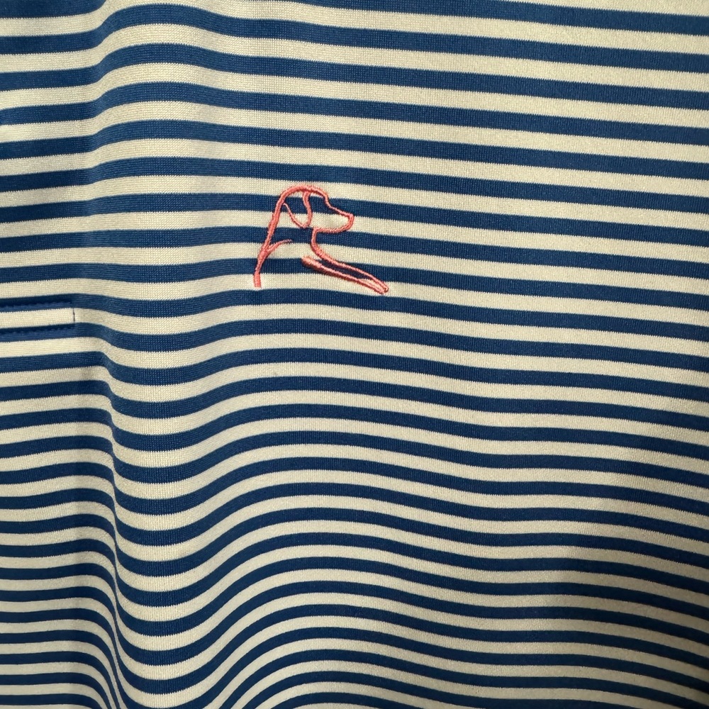 Rhoback Birdie Royal Blue and White Striped